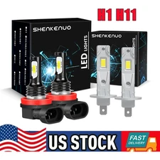 For Hyundai Elantra 2011 2012 2013 LED Headlight High Low Beam Bulb Combo H1+H11