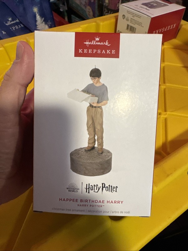 NEW 2024 Hallmark Keepsake Harry Potter Happee Birthdae Harry Ornament #QXI7661