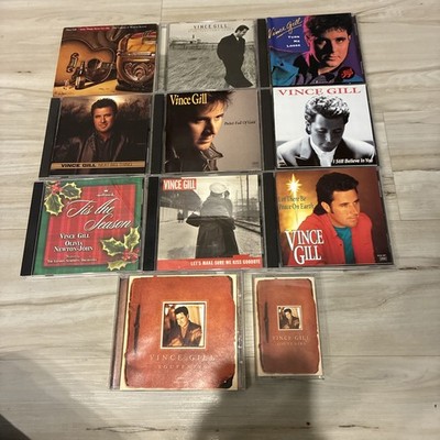 Huge VINCE GILL CD & Cassette Lot Some Things Never Get Old Souvenirs Pocket