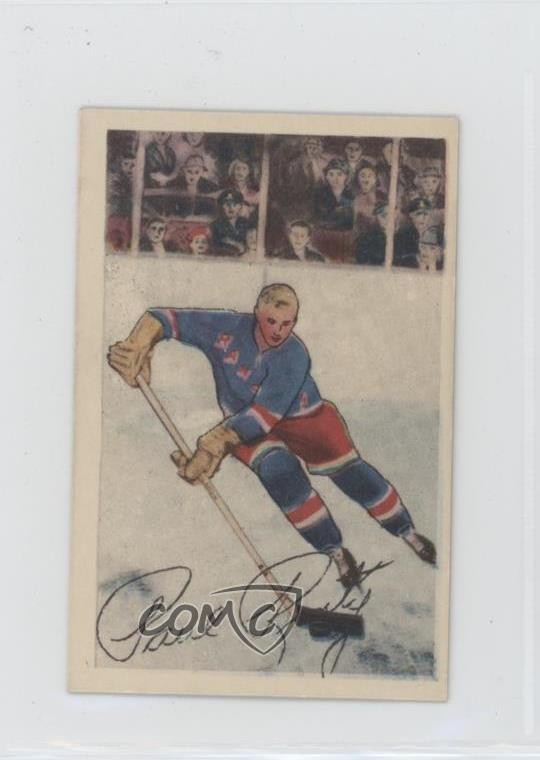 Paul Ronty #24 Hockey Cards 1952 Parkhurst trading card — raw and PSA graded price guide