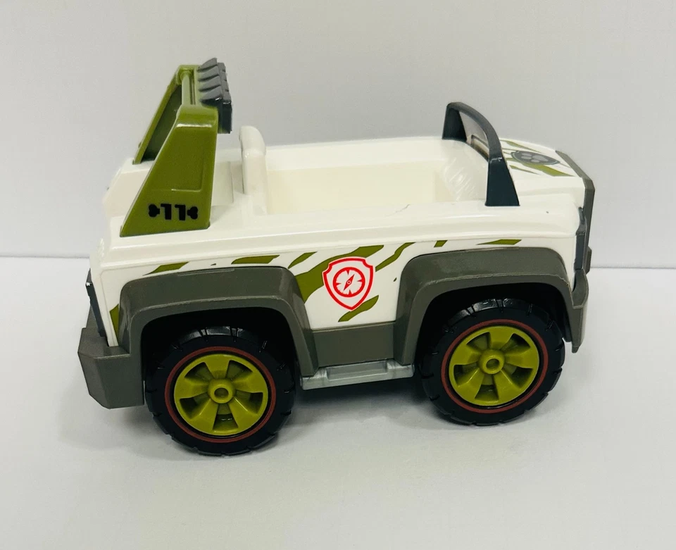 Paw Patrol Rastreador Verde y Blanco Jungle Cruiser Vehículo de Rescate Juguete de Plástico Foto 4 de 4