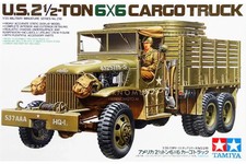 TAMIYA 1/35 TON 6X6 CARGO TRUCK KIT MONTAGGIO NO.218