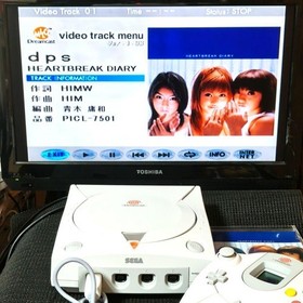 Sega Dreamcast HKT-3000 Console White With Controller Tested Used Japan 2000