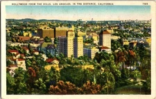 Los Angeles California CA : PANORAMIC SCENE d/24 BF3009