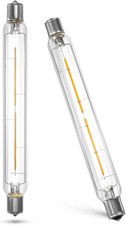 2.5W S15S LED Light Bulbs 221Mm Warm White 2800K 30W S15S Fitting Lamp Replaceme