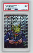 2025 Topps Chrome Formula 1 Lando Norris Helmet Collection PSA 9 McLaren F1