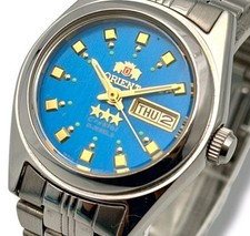 Orient TriStar 3-Star Automatic Watch - EM6Q-C0-A - 21 Jewels. Working.
