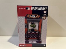 ORBIT Houston Astros Mascot /123 Bobblehead 2024 Opening Day Concession Display