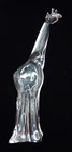 Rare Art Glass STEUBEN Mondernist GIRAFFE Figurine, 13 1/4" Tall, *SMALL CHIPS
