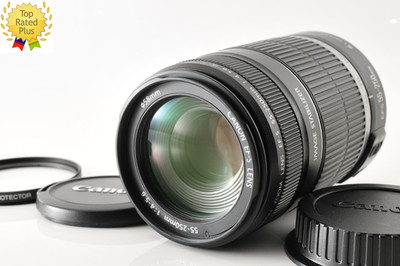Canon EF-S 55-250mm f/4-5.6 IS Telephoto Zoom Lens 【MINT+++ in BOX】JAPAN #672