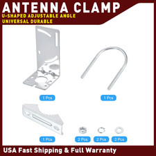 Antenna Mount Kit, L Shaped Wall Bracket  U-Bolt Pole Mount Accessory