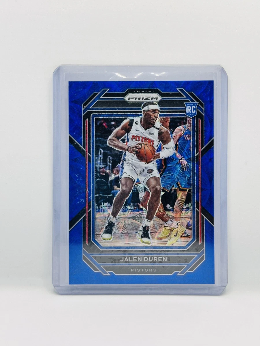 2022 Panini Prizm Blue Choice Jalen Duren #/49 RC Rookie #239
