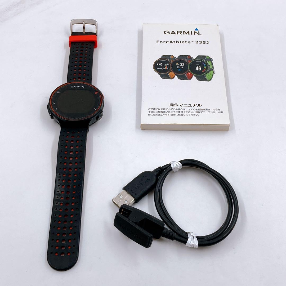 Garmin Forerunner 235J GPS Running Watch Tested Good Battery Used Condition