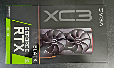 EVGA NVIDIA GeForce RTX 3080 XC3 10GB GDDR6X Graphics Card (10G-P5-3885-KH)