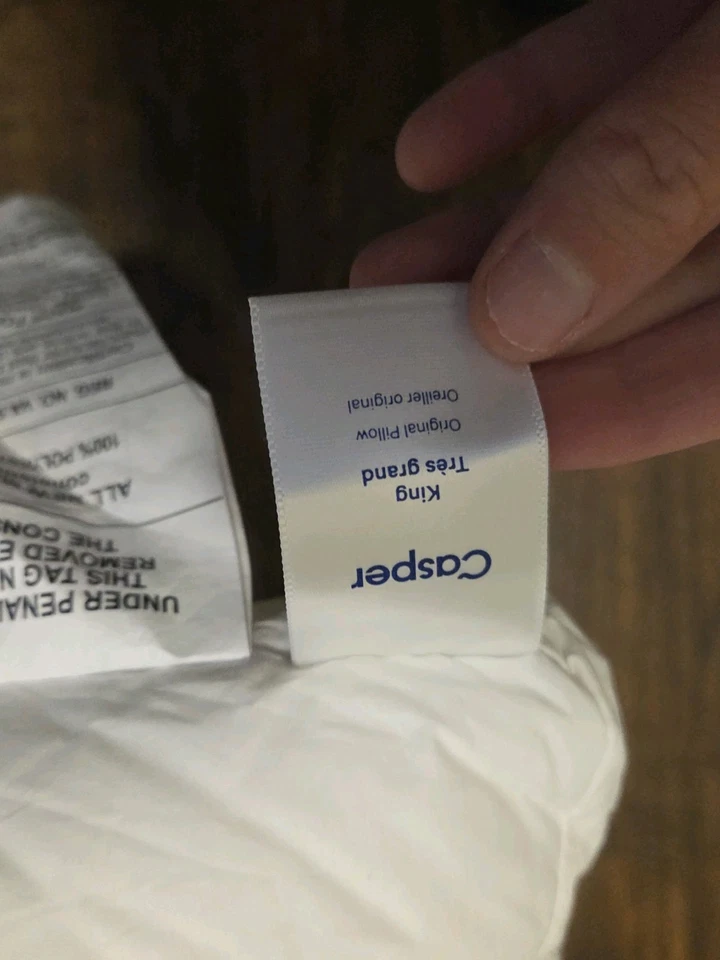 Casper King Size Original pillow - Image 3 of 3