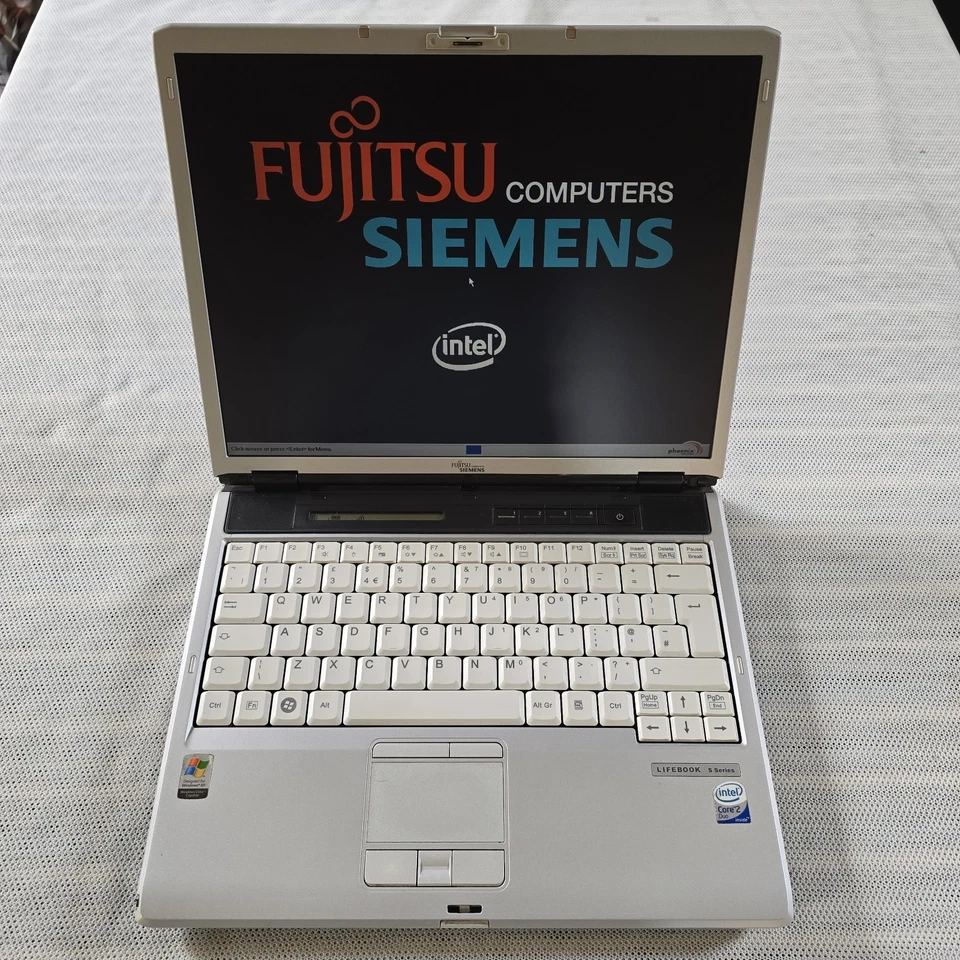 Fujitsu Lifebook S7110 WL1,Core Duo,14", Windows XP, 160Gb HDD, PASSWORD LOCKED - Image 2 of 4