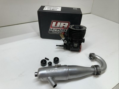 Ultimate Racing Mxr Ceramic .21 Nitro Engine With Exhaust Great Pinch
