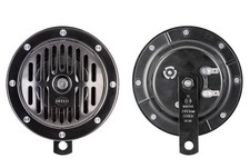 Hella Supertone Low-tone Horns With Bracket 004811001 Hella Supertone Low-tone Horns With Bracket 004811001