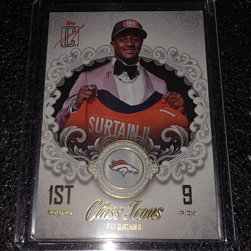 2025 Topps Signature Pat Surtain II Base (RAW)