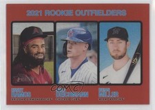 2022 Heritage Chrome Red Border Refractor /573 Brian Miller Greg Deichmann 4z8