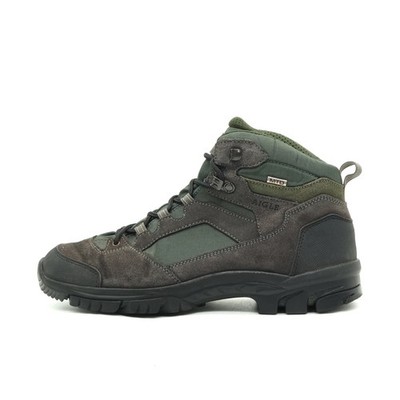 Aigle Herren MTD Stiefel Oliv Wildleder Mittelhoch Wanderschuhe EU 44