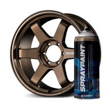 Rays Bronze Alloy Wheel Paint - Premium Automotive Spray for Volk TE37 & Racing