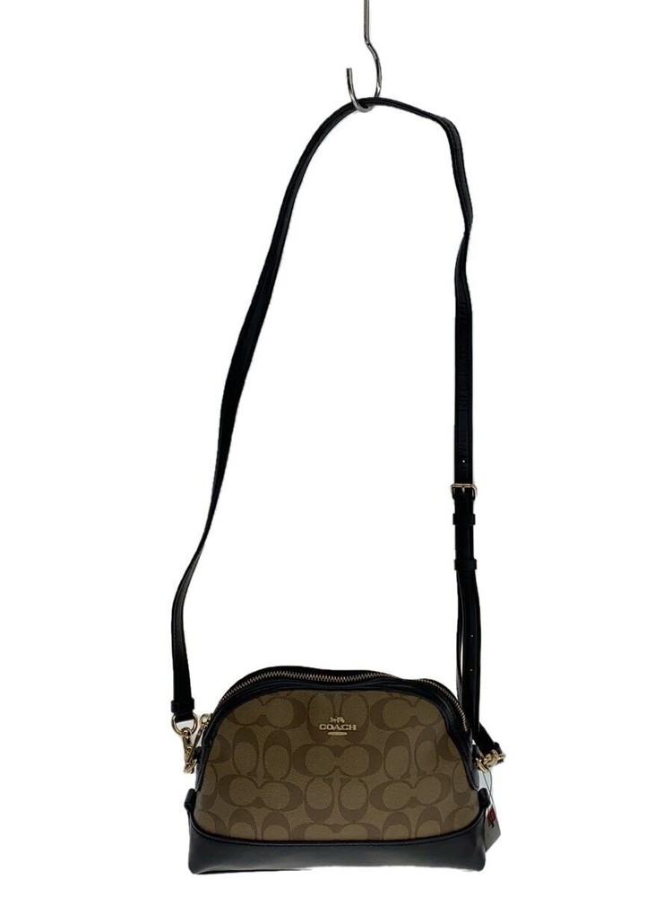 COACH Shoulder Bag PVC BRW F76674