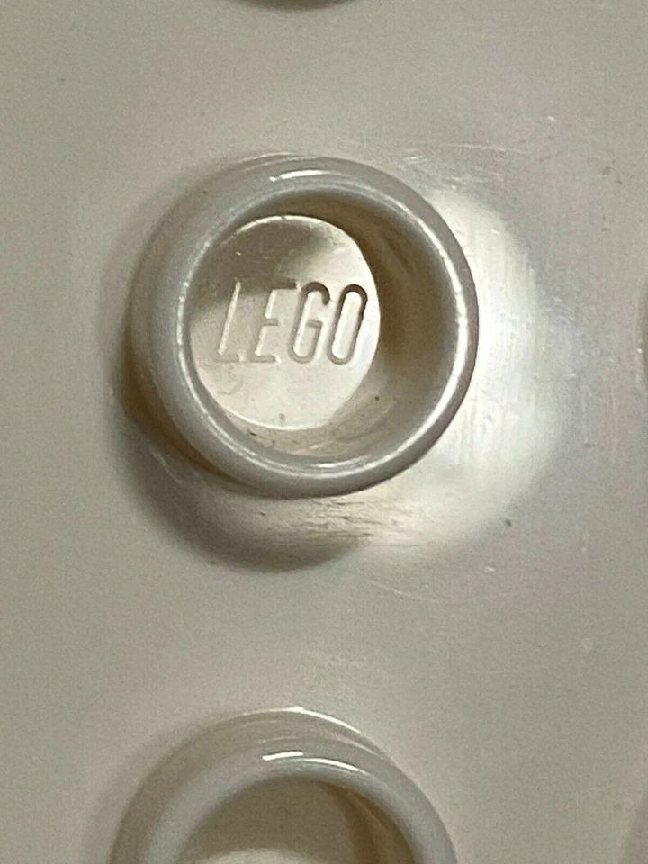 Lot of 2 Lego Duplo BASE PLATE 6x12 Replacements White #18921 - Image 2 of 4