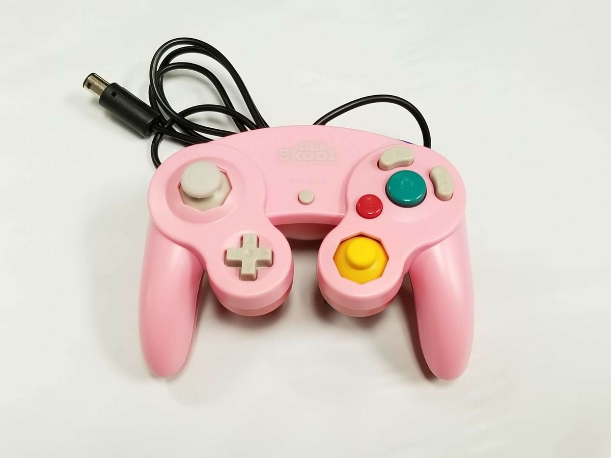 Dual Analog Controller for Nintendo Game Cube & Wii - Mascot Pink