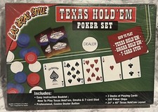Jeu de poker Texas Hold' Em style Las Vegas - 684782117622 * Omaha Hold'em, 7 cartes