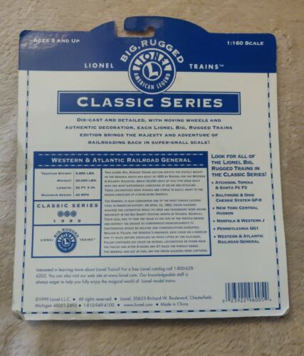 Tren Lionel Big Rugged Classic Series 1:160 **NUEVO** - Imagen 3 de 8