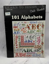 Dale Burdett Learn to Design Book One 101 Alphabets Cross Stitch Book 1990