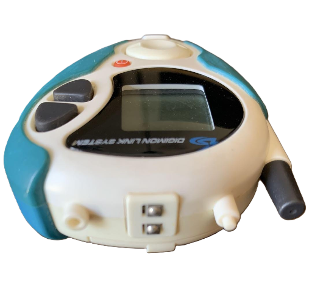 Digimon Adventure 02 D-3 Digivice White & Blue Bandai Rare from