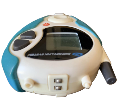 Digimon Adventure 02 D-3 Digivice White & Blue Bandai Rare from