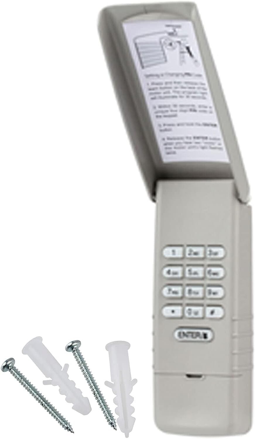 LiftMaster 877LM Garage Door Keyless Entry Keypad Easy Installation