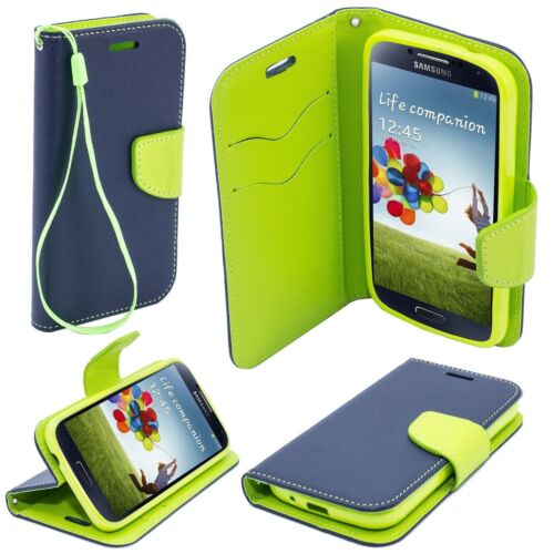 ^ LG K7 housse de protection étui coque étui livre sac pour téléphone portable fantaisie bleu - Photo 1/4