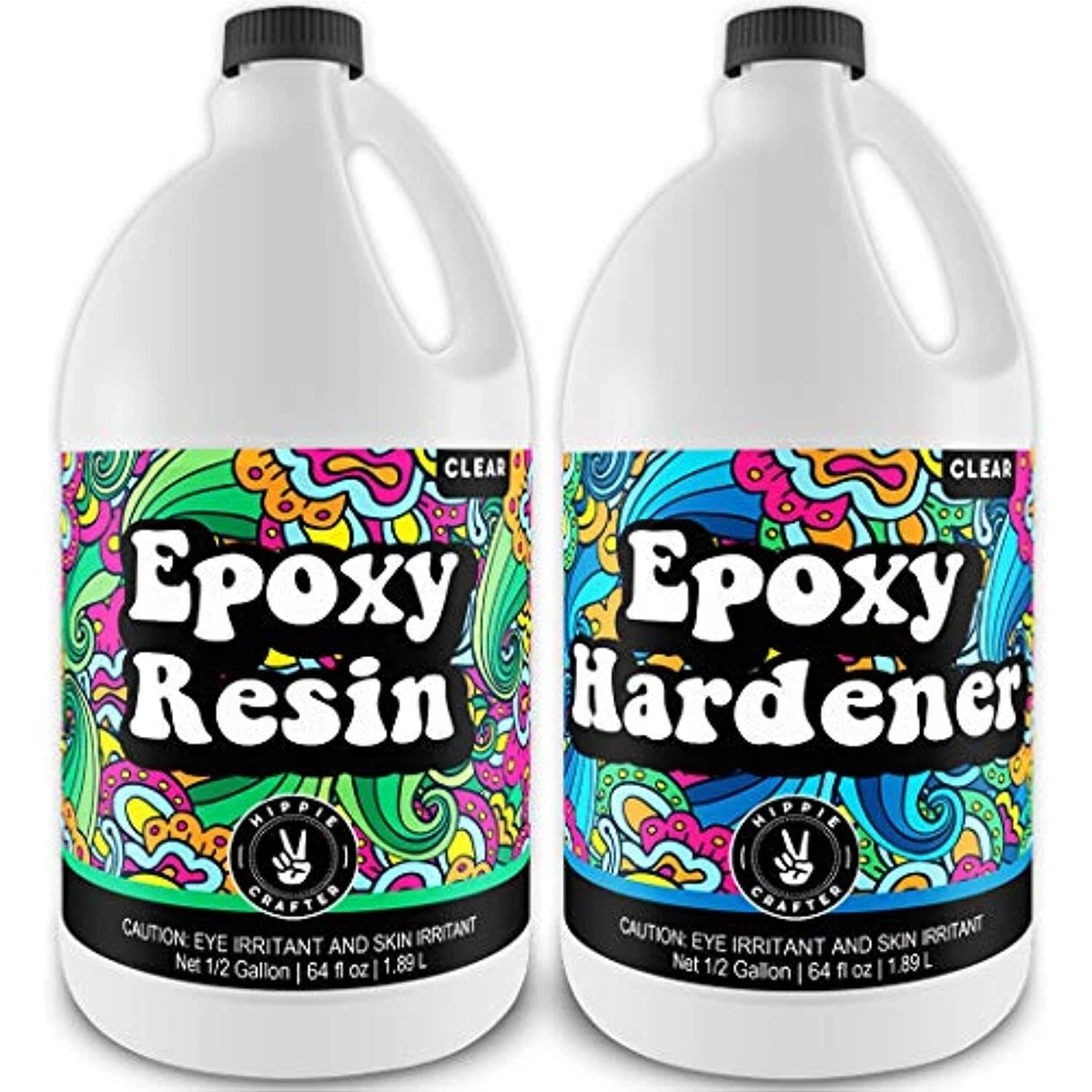 Epoxy Resin Crystal Clear Resin Kit | 2 Part Countertop (1 Gallon Set)