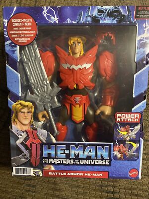 Mattel HE-MAN And The Masters Of The Universe BATTLE ARMOR Figure 2021 NETFLIX