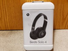 Beats Solo 4 True Wireless On-Ear Headphones Matte Black Sealed Unopened NIB