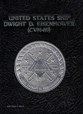  USS DWIGHT D. EISENHOWER CVN-69 MED CRUISE BOOK YEAR LOG 1984-85 - NAVY   