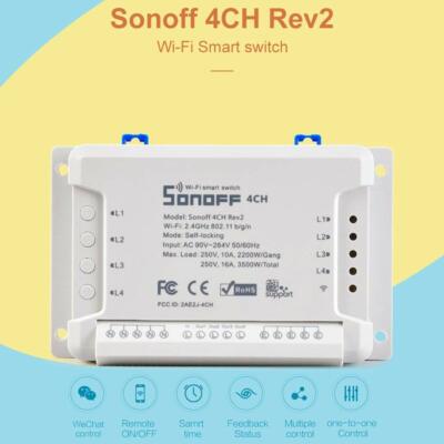 Sonoff Channel Wifi Light Remote Control Switch Module Timer