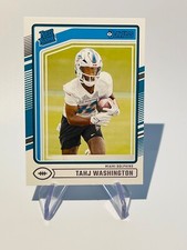 TAHJ WASHINGTON 2024 Panini Donruss RC Rookie #346 DOLPHINS