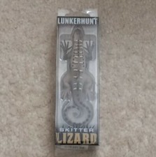 2 Lunkerhunt Skitter Lizard 5.25"  Fishing Topwater Lure Bait Desert Storm LIZ03