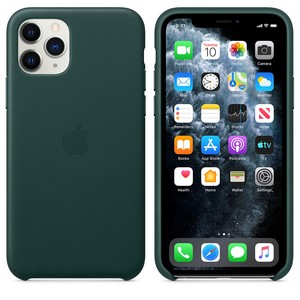 Original Genuine Apple Iphone 11 Pro Leather Case Forest Green New Ebay