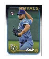2024 Topps Series 2 #360 Steven Cruz Rookie RC Kansas City Royals