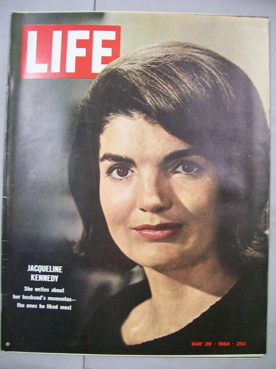 【希少本】中平卓馬 Magazine Work 1964-1982 LIFE MAGAZINE MAY 29 1964 JACQUELINE KENNEDY WRITES HUSBANDS