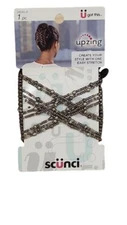 Scunci Effortless Beauty Upzing Beaded Clip - Silver