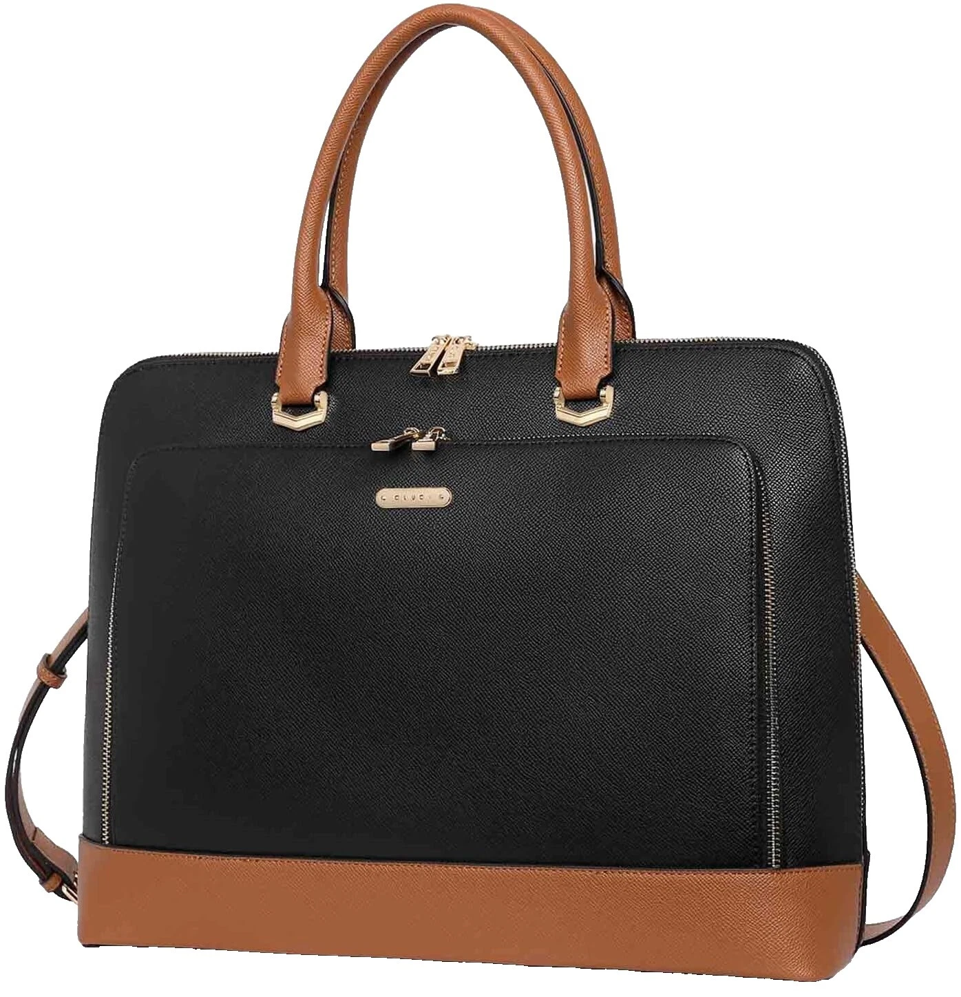 Estuches y bolsos para portátil de cuero negro