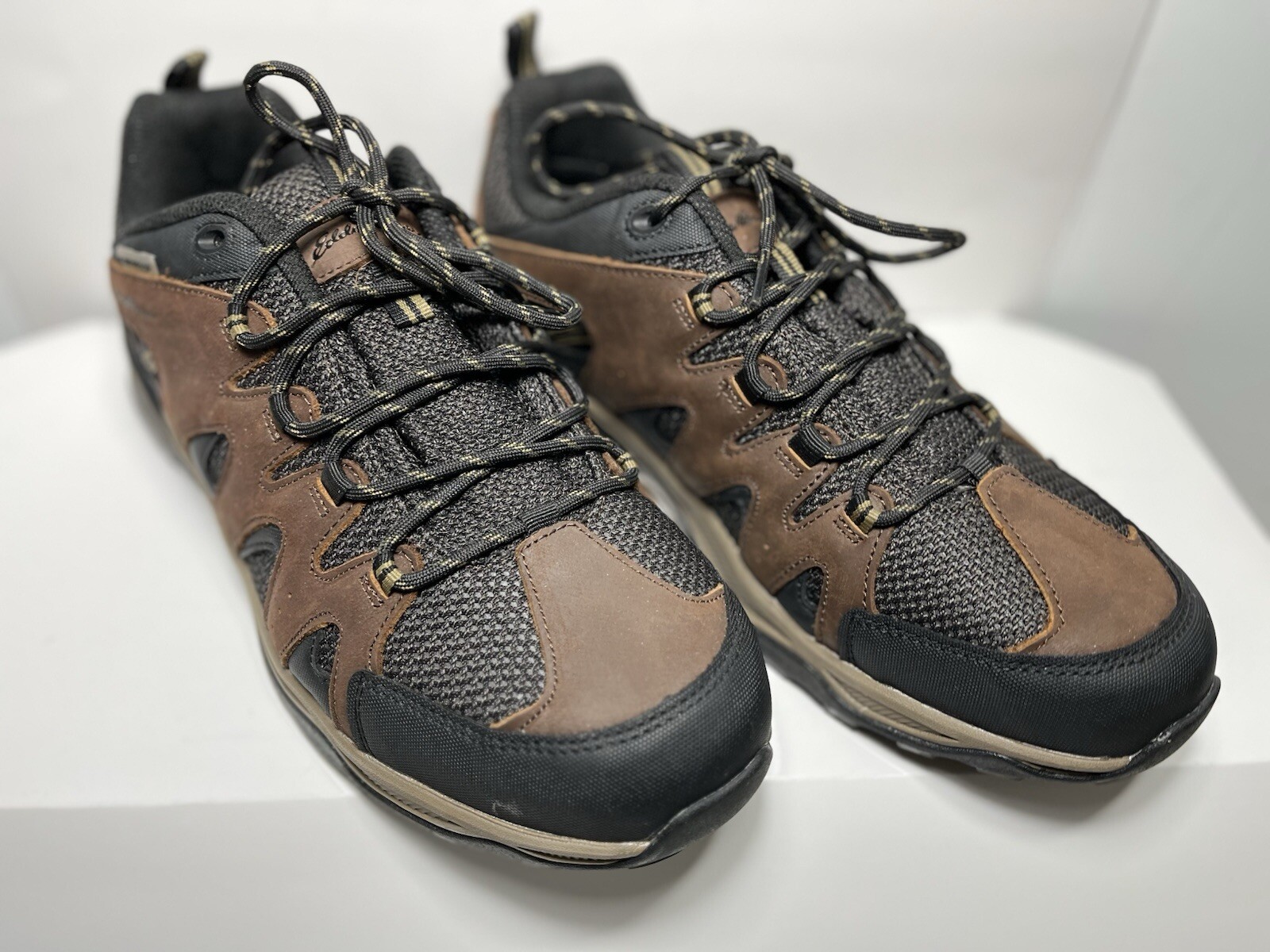 SAOLA Scarpa da escursionismo bassa Eddie Bauer uomo impermeabile Lake Union Luxe taglia 13 Med PULITA