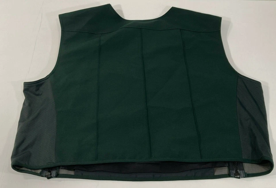 BLAUER 8370 POLYESTER ARMORSKIN VEST OUTER ARMOR CARRIER SPRUCE GREEN XXL REG - Image 2 of 4